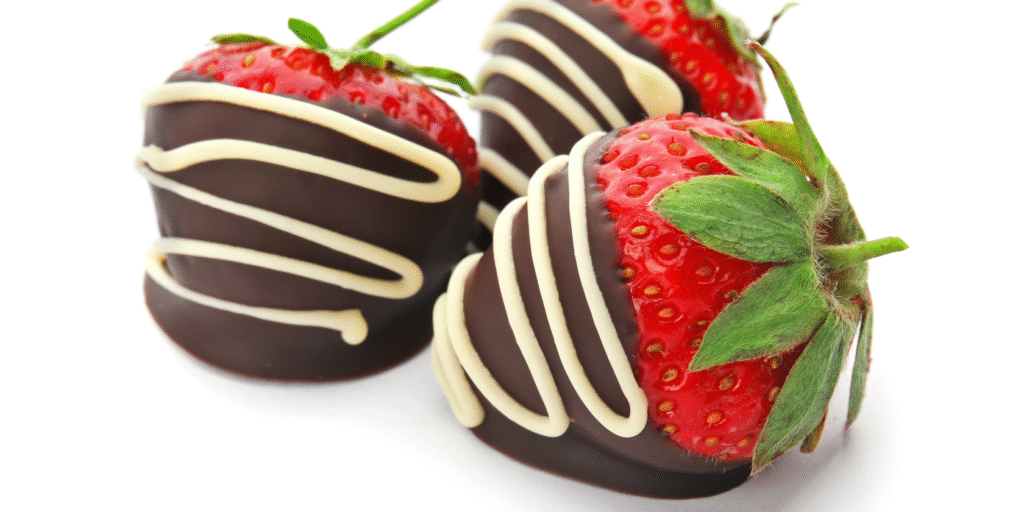 Mother's day infused strawberries