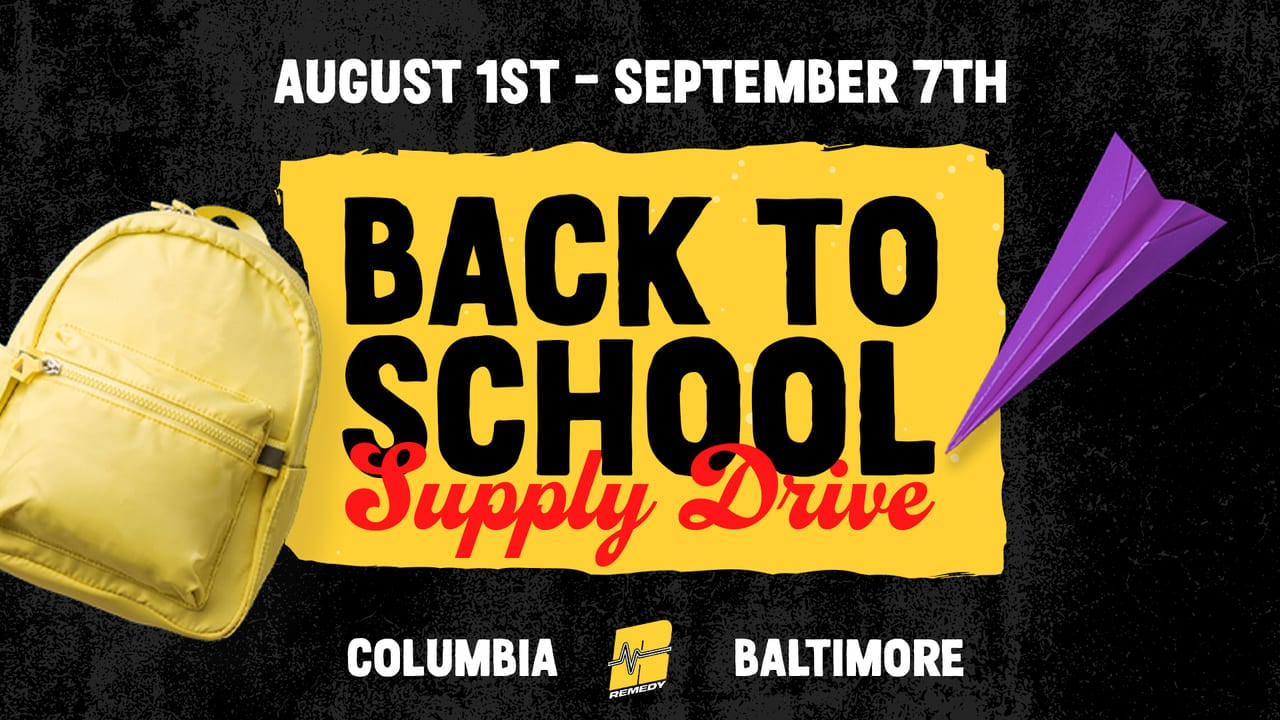 Back to School Supply Drive - Remedy Columbia